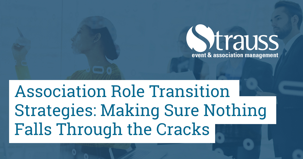 Association Role Transition Strategies Making Sure Nothing Falls Through the Cracks FB