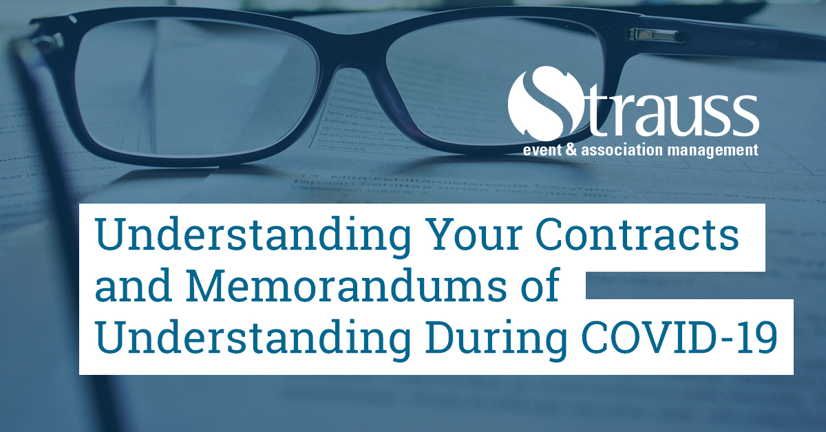 Understanding Your Contracts and Memorandums of Understanding During COVID 19 FB