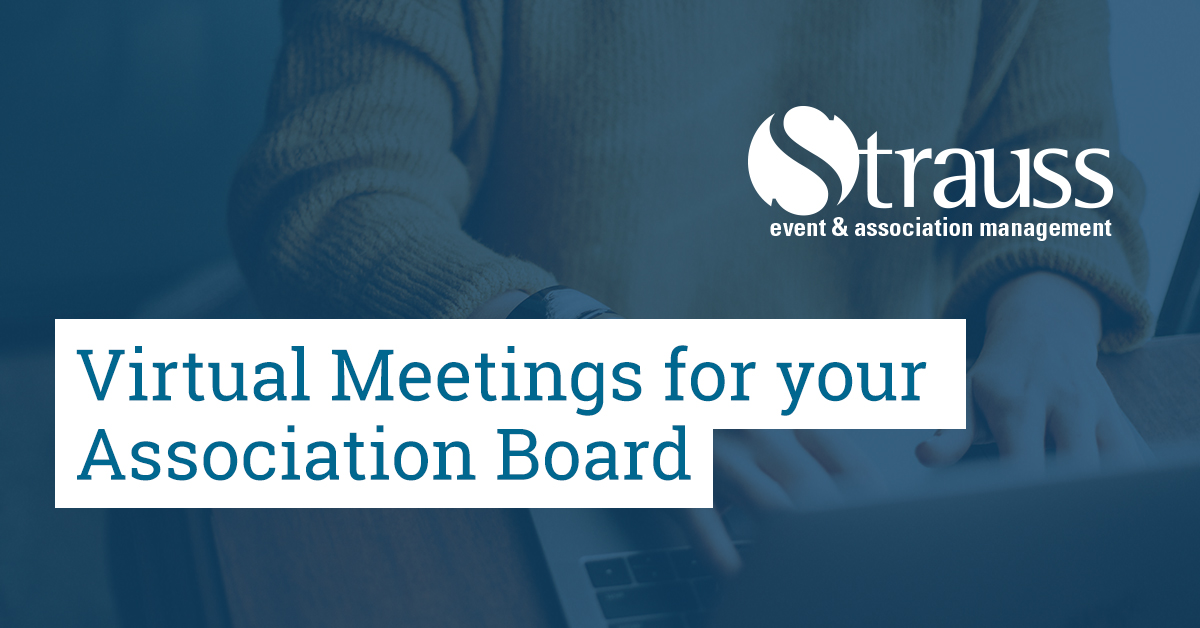 Virtual Meetings for your Association Board FB