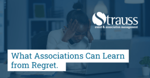What Associations Can Learn from Regret