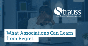 What Associations Can Learn from Regret